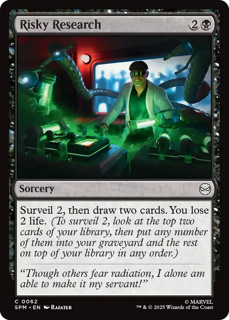 Risky Research [Marvel's Spider-Man] 1