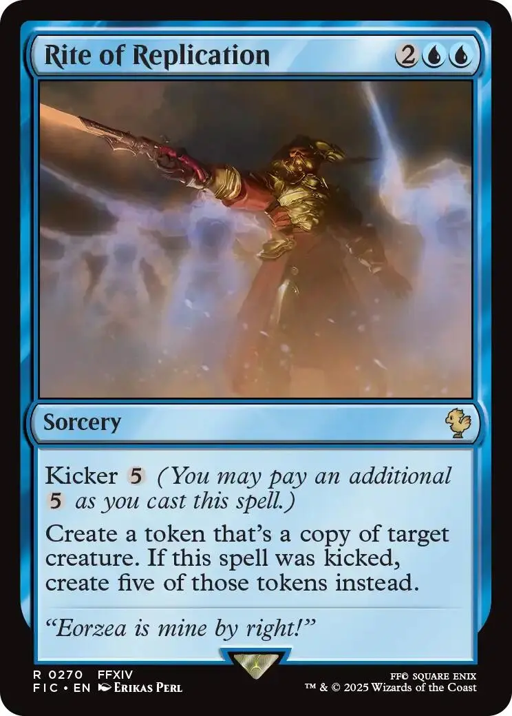 Rite Of Replication (Surge Foil) [Final Fantasy Commander] 1