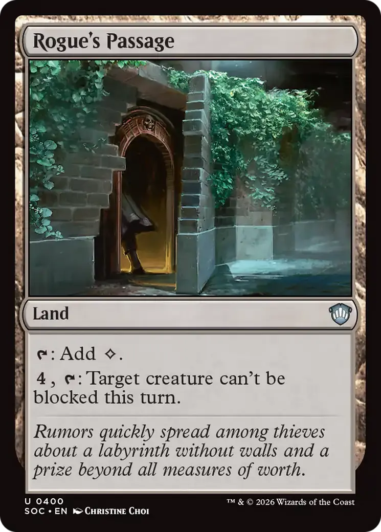 Rogue's Passage [Secrets Of Strixhaven Commander] 1