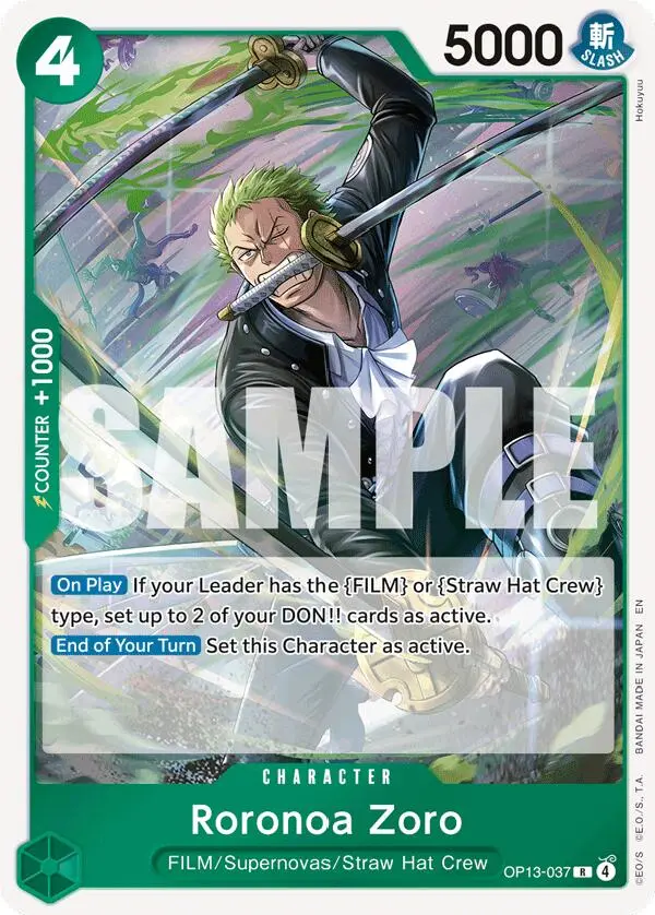Roronoa Zoro [Carrying On His Will] 1