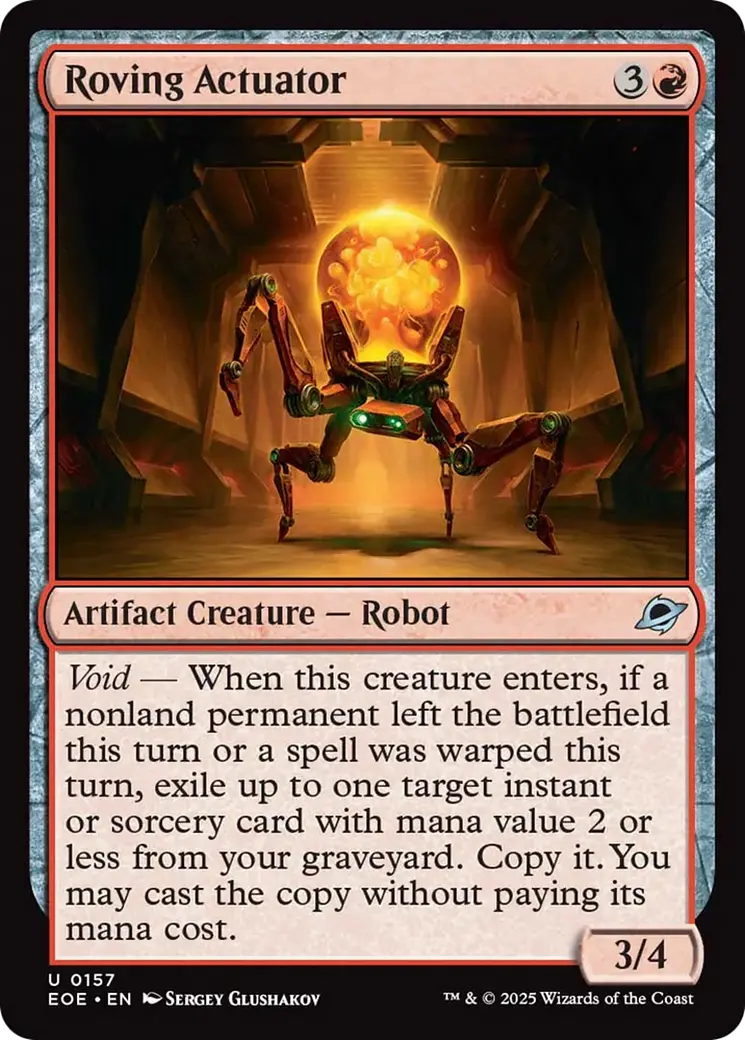 Roving Actuator [Edge Of Eternities] 1
