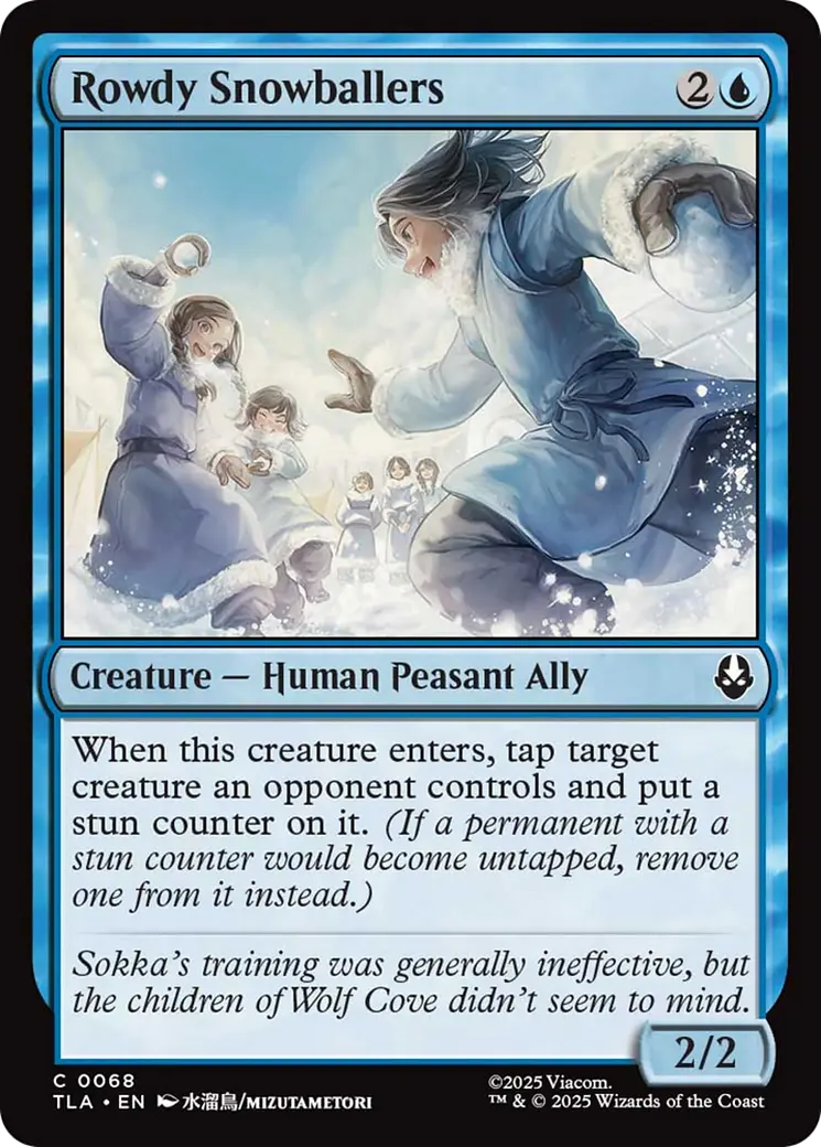 Rowdy Snowballers [Avatar: The Last Airbender] 1
