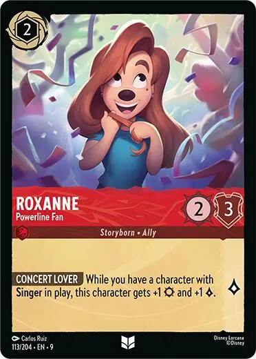 Roxanne - Powerline Fan (113/204) [Fabled] 1