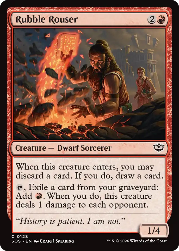 Rubble Rouser [Secrets Of Strixhaven] 1