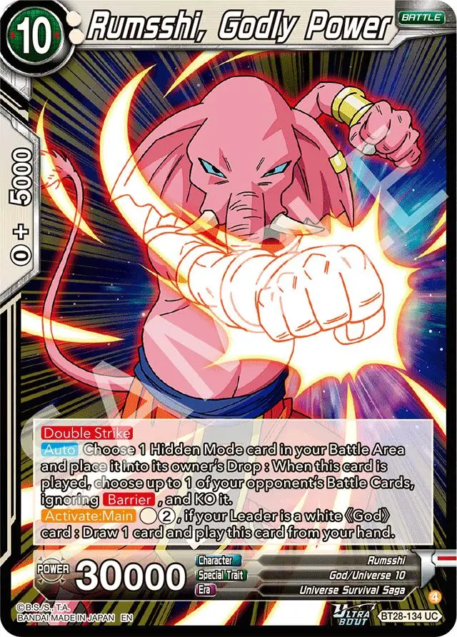 Rumsshi, Godly Power (Bt28-134) [Prismatic Clash] 1