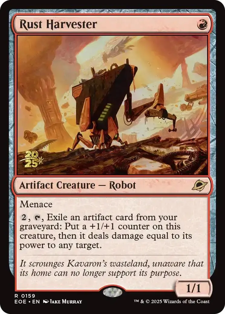 Rust Harvester [Edge Of Eternities Prerelease Promos] 1