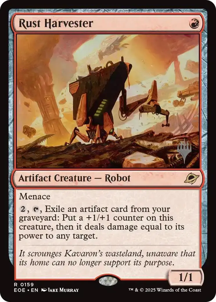 Rust Harvester [Edge Of Eternities Promo Pack] 1