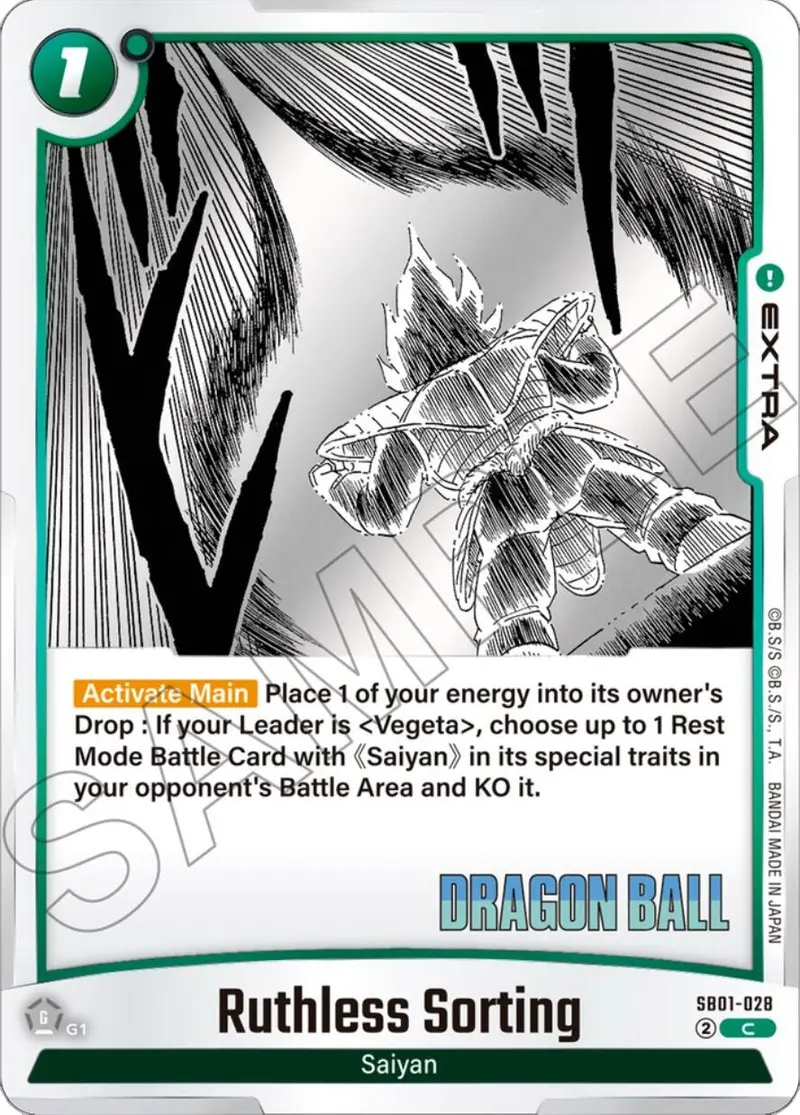 Ruthless Sorting [Manga Booster 01] 1