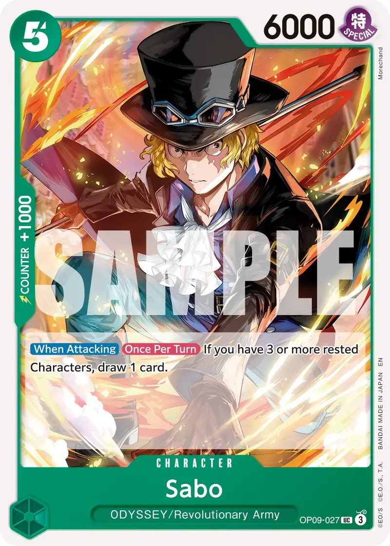 Sabo (Op09-027) (Reprint) [Premium Booster -The Best- Vol. 2] 1