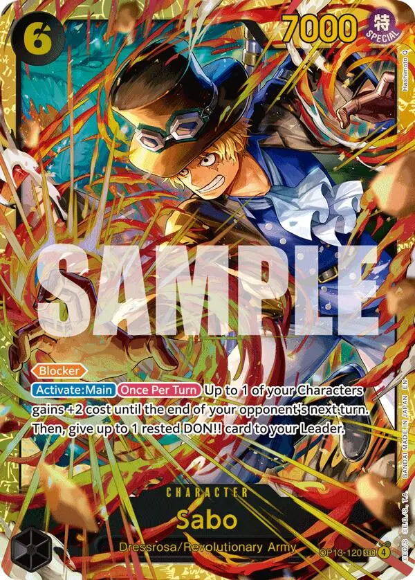 Sabo (Sp) [Carrying On His Will] 1