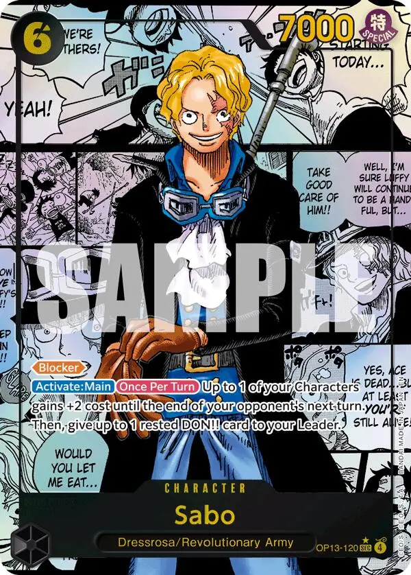 Sabo (Super Alternate Art) [Carrying On His Will] 1