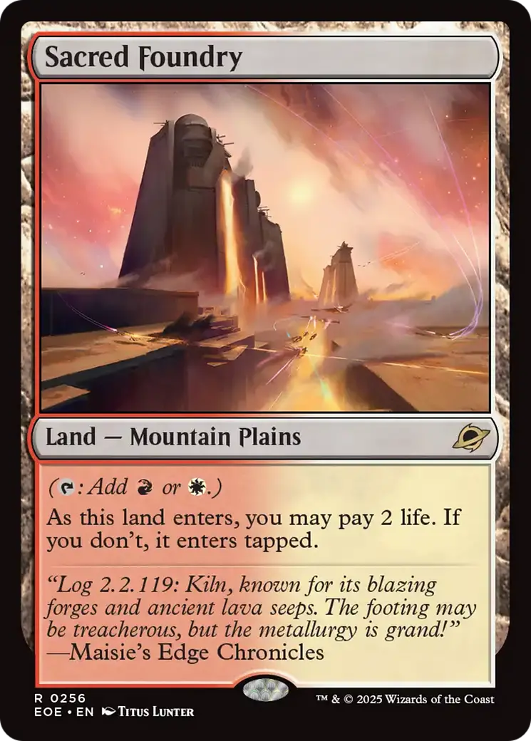 Sacred Foundry [Edge Of Eternities] 1