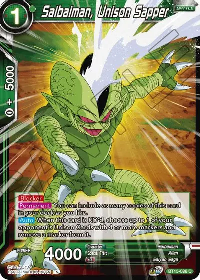 Saibaiman, Unison Sapper [Bt15-086] 1