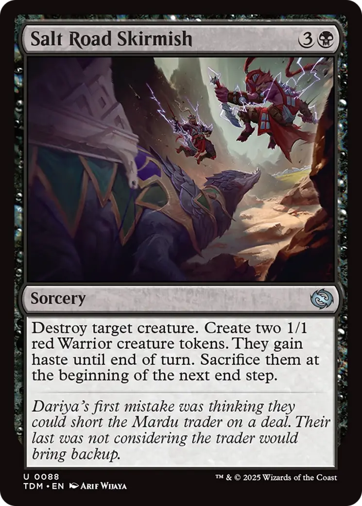 Salt Road Skirmish [Tarkir: Dragonstorm] 1