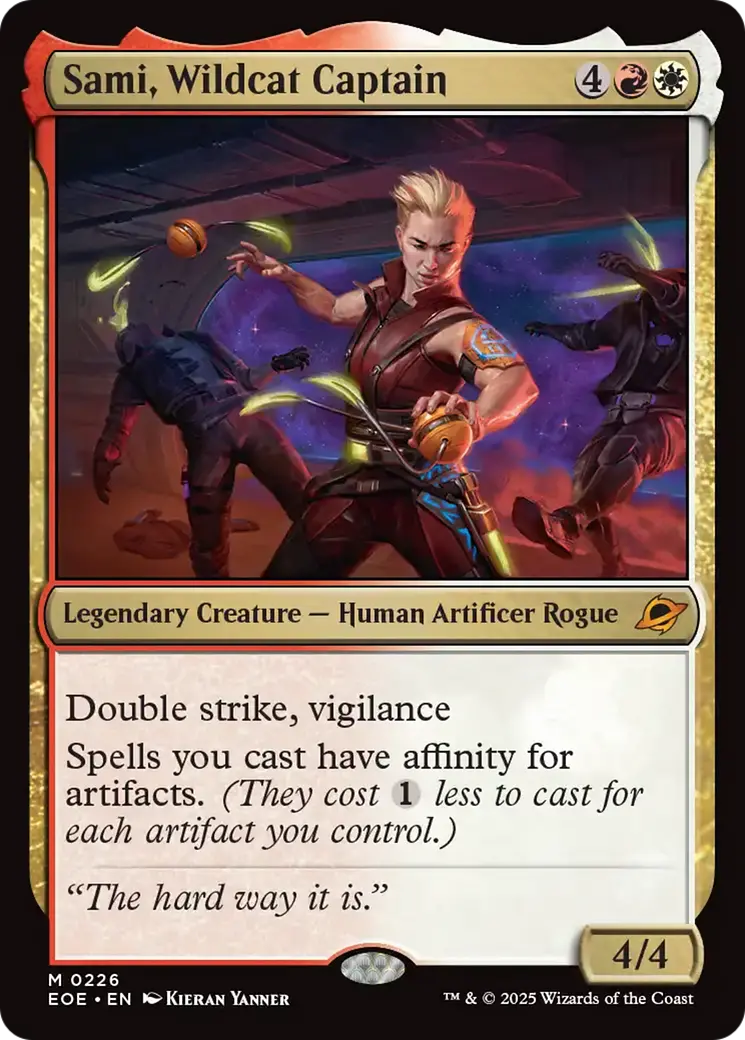 Sami, Wildcat Captain [Edge Of Eternities] 1
