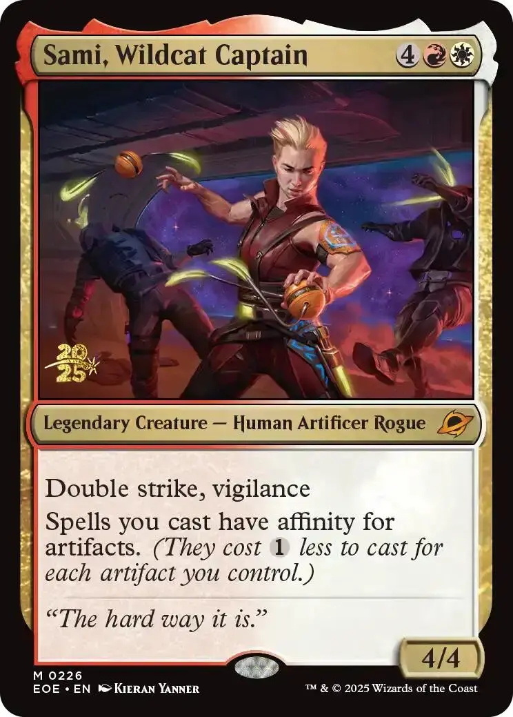 Sami, Wildcat Captain [Edge Of Eternities Prerelease Promos] 1