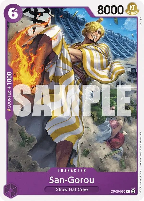 San-Gorou (Reprint) [Starter Deck: Purple/Black Monkey.D.Luffy] 1