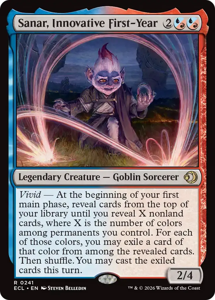 Sanar, Innovative First-Year [Lorwyn Eclipsed] 1