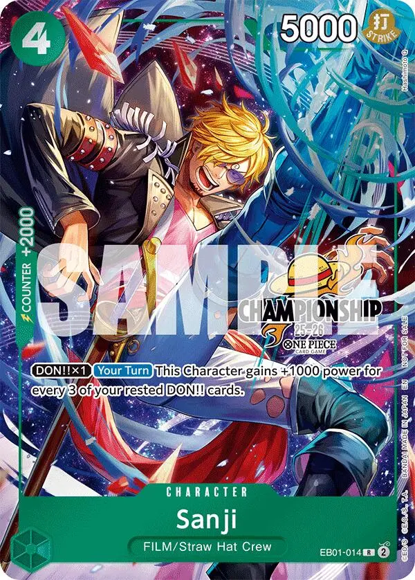 Sanji (Cs 25-26 Celebration Pack) [One Piece Promotion Cards] 1