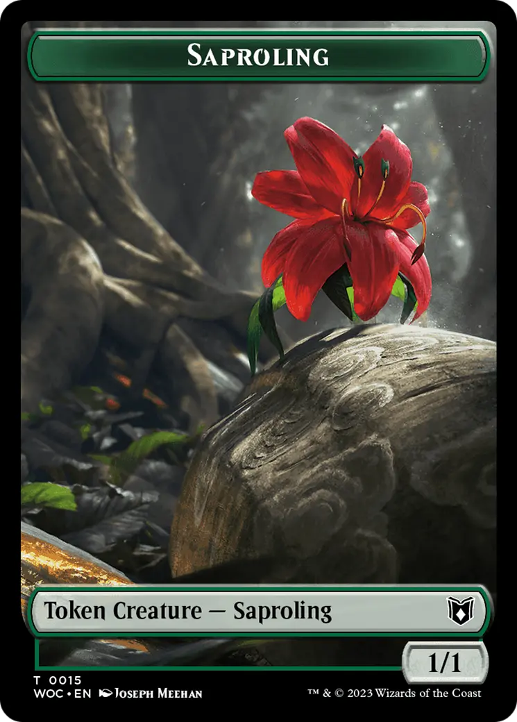 Saproling // Ape Double-Sided Token [The List] 1
