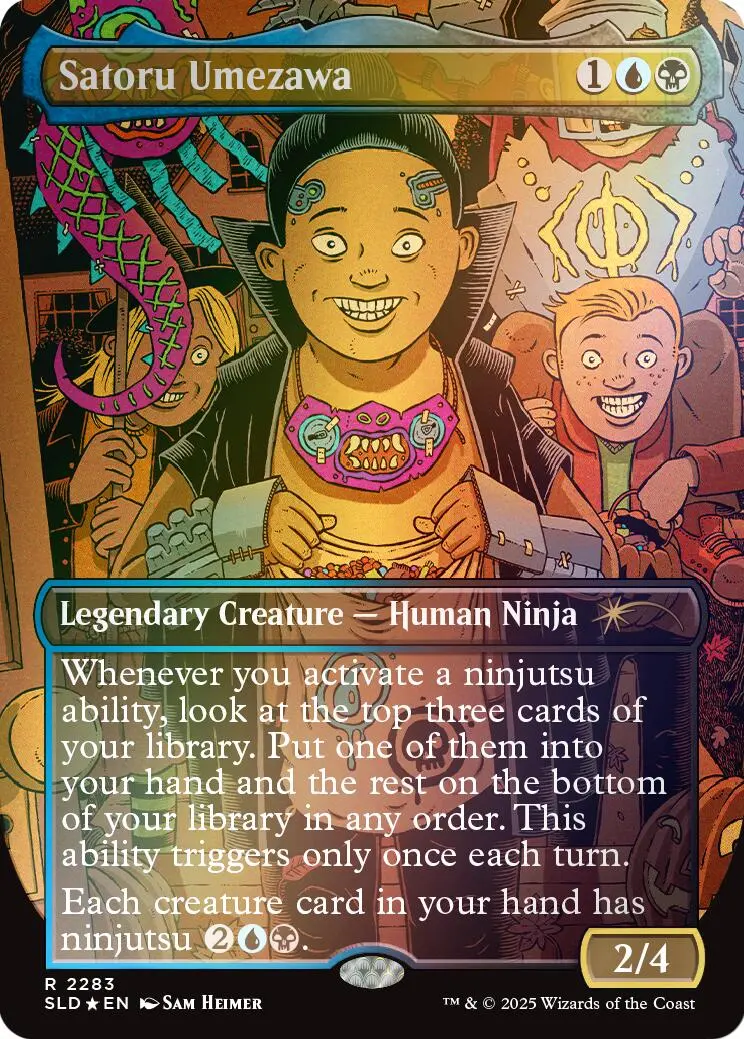 Satoru Umezawa (Rainbow Foil) [Secret Lair Drop Series] 1