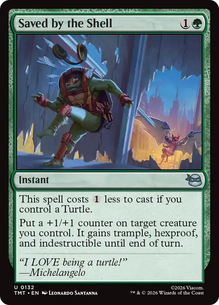 Saved By The Shell [Teenage Mutant Ninja Turtles] 1