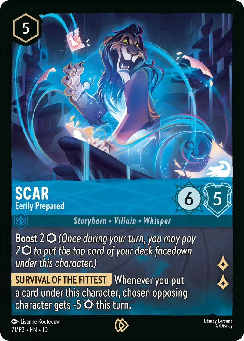Scar - Eerily Prepared (21) [Promo Cards] 1