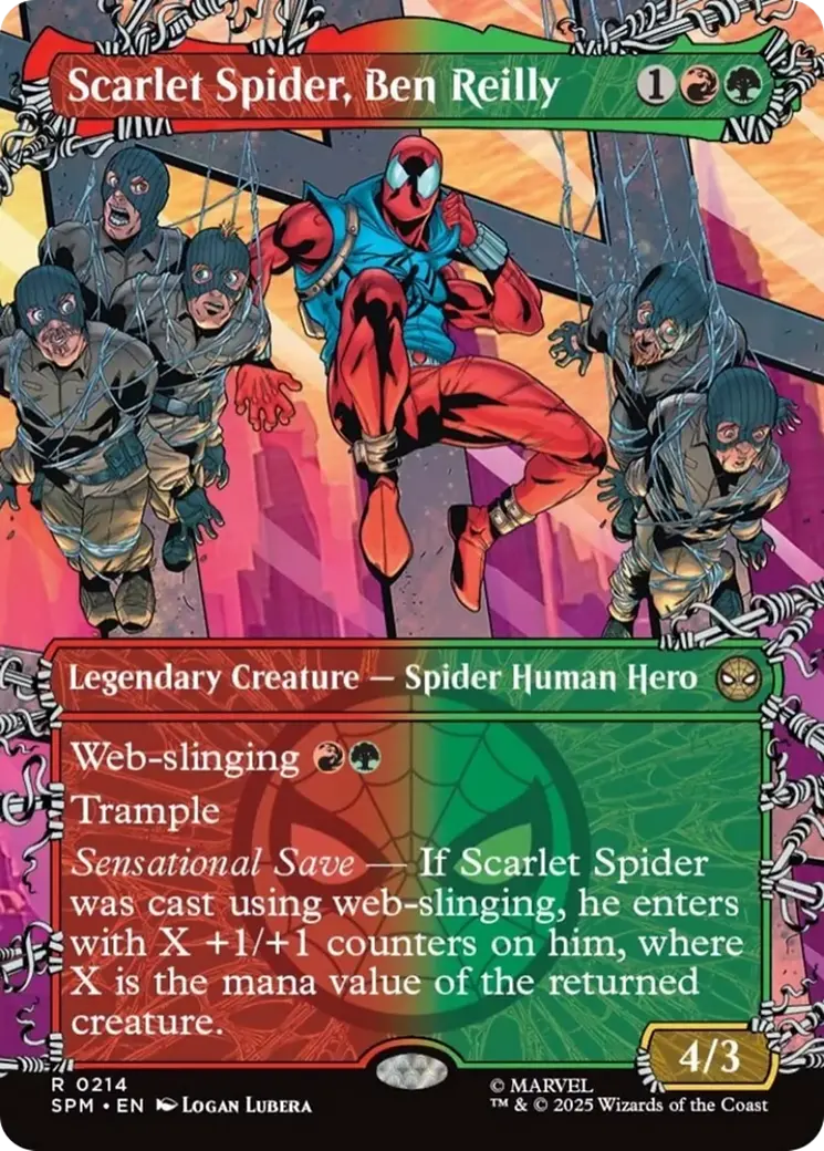 Scarlet Spider, Ben Reilly (Borderless) [Marvel's Spider-Man] 1