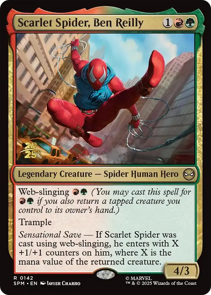 Scarlet Spider, Ben Reilly [Marvel's Spider-Man Prerelease Promos] 1