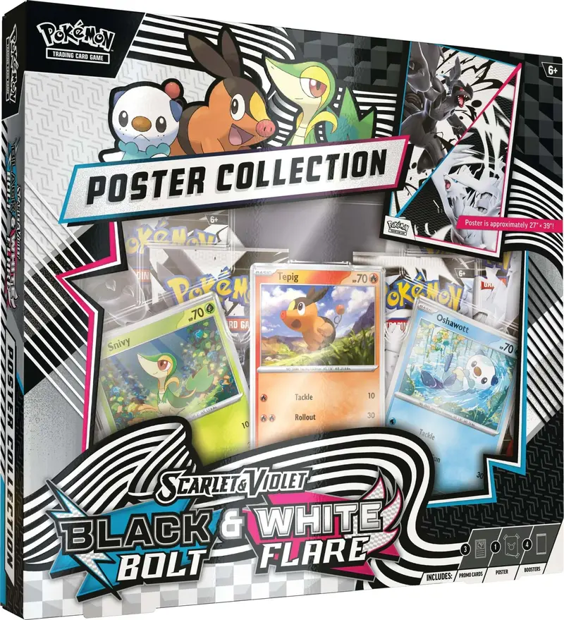 Scarlet & Violet: Black Bolt - Unova Poster Collection 1