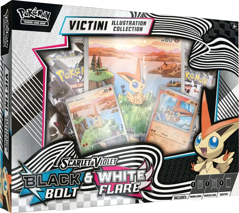 Scarlet & Violet: Black Bolt - Unova Victini Illustration Collection 1