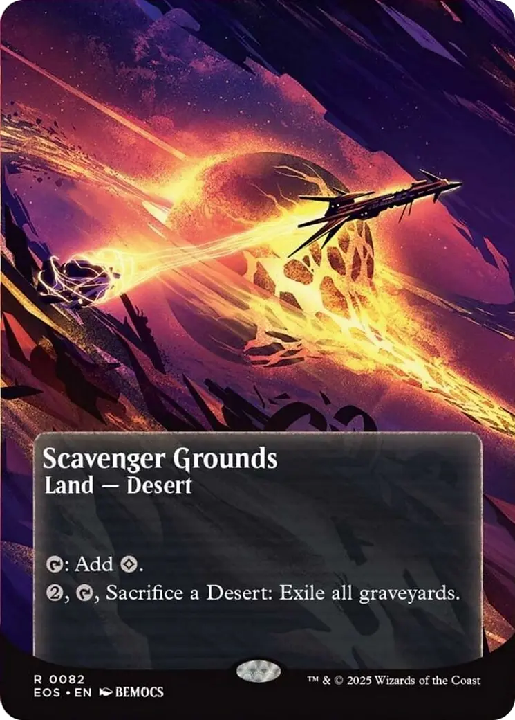 Scavenger Grounds (0082) (Borderless) [Edge Of Eternities: Stellar Sights] 1