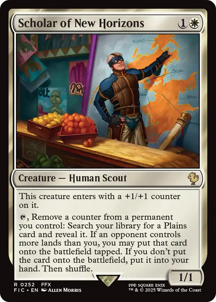 Scholar Of New Horizons [Final Fantasy Commander] 1
