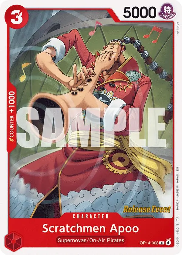 Scratchmen Apoo [The Azure Sea's Seven Release Event Cards] 1