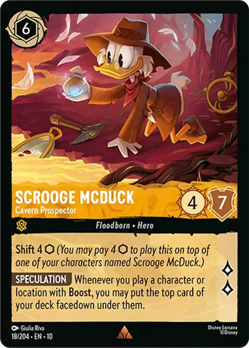 Scrooge Mcduck - Cavern Prospector (18/204) [Whispers In The Well] 1