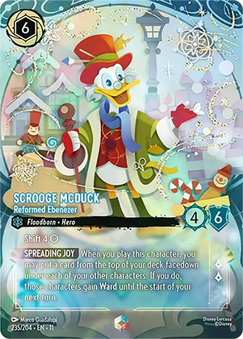 Scrooge Mcduck - Reformed Ebenezer (Enchanted) (235/204) [Winterspell] 1