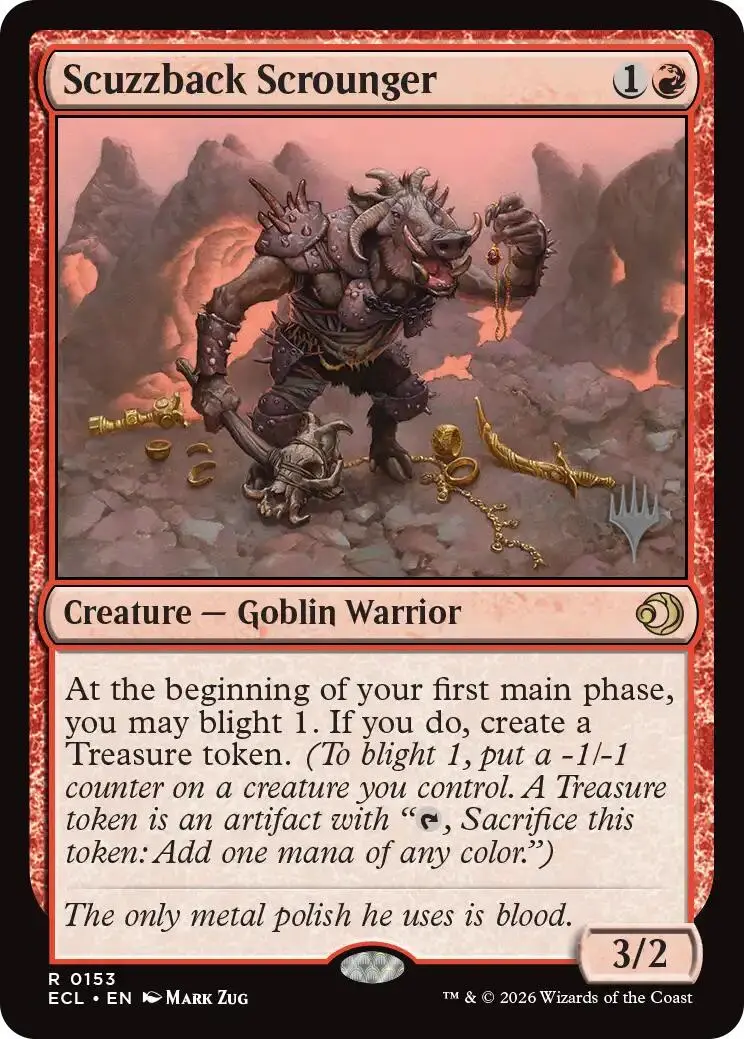 Scuzzback Scrounger [Lorwyn Eclipsed Promos] 1