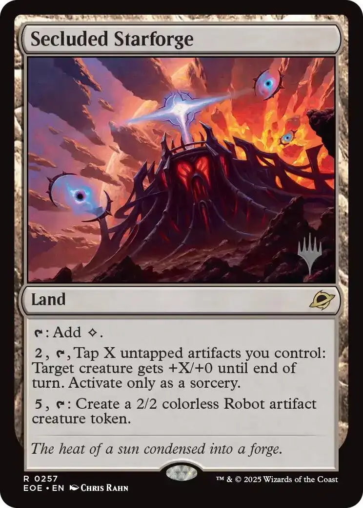 Secluded Starforge [Edge Of Eternities Promo Pack] 1