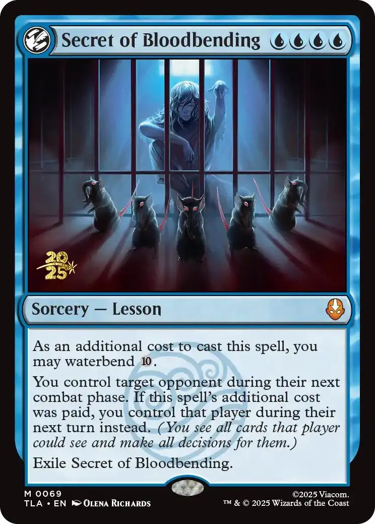 Secret Of Bloodbending [Avatar: The Last Airbender Prerelease Cards] 1