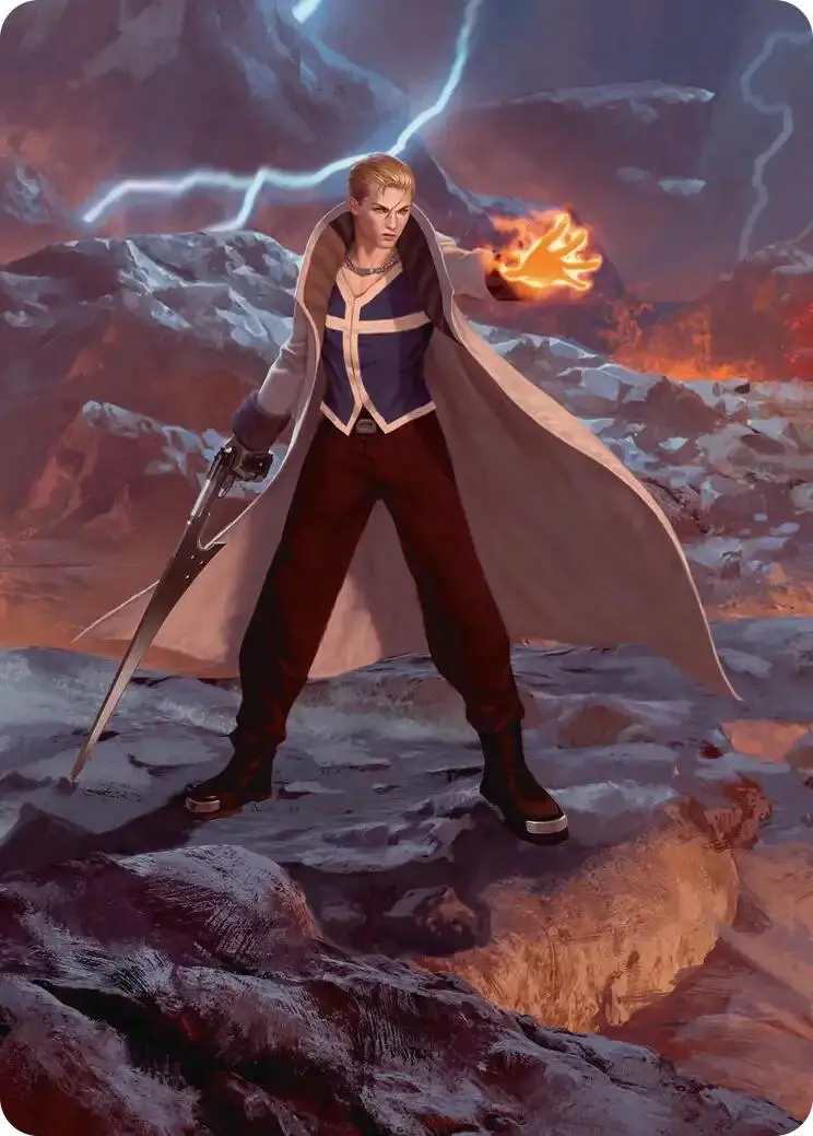 Seifer, Balamb Rival Scene Art Card [Final Fantasy Art Series] 1