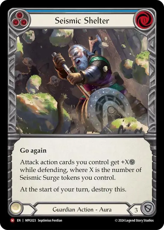 Seismic Shelter [Mpg023] (Mastery Pack Guardian) 1