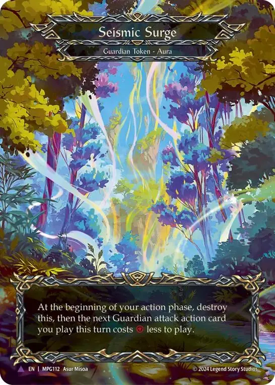 Seismic Surge (Forest) (Marvel) [Mpg112] (Mastery Pack Guardian)  Cold Foil 1