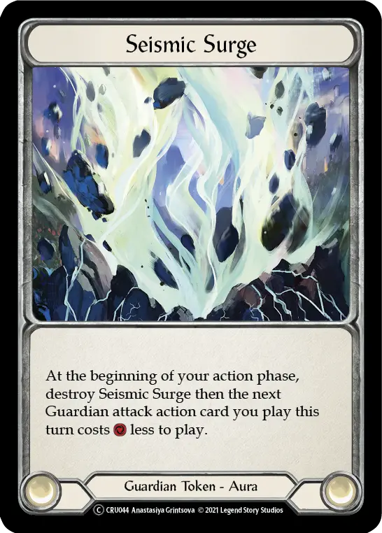 Seismic Surge (Rainbow Foil) [Cru044-Rf] Unlimited Rainbow Foil 1