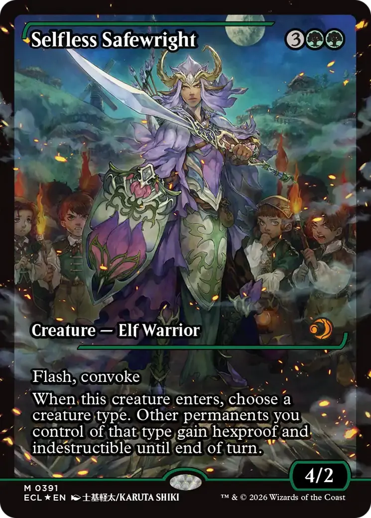 Selfless Safewright (Showcase) [Lorwyn Eclipsed] 1