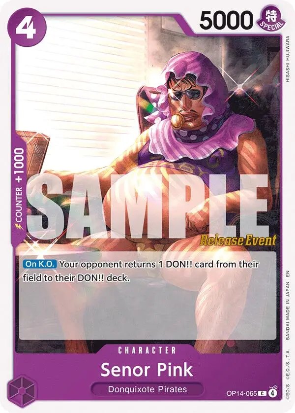 Senor Pink [The Azure Sea's Seven Release Event Cards] 1