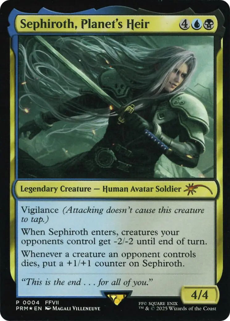 Sephiroth, Planet's Heir (Costco Bundle) [Final Fantasy Promos] 1