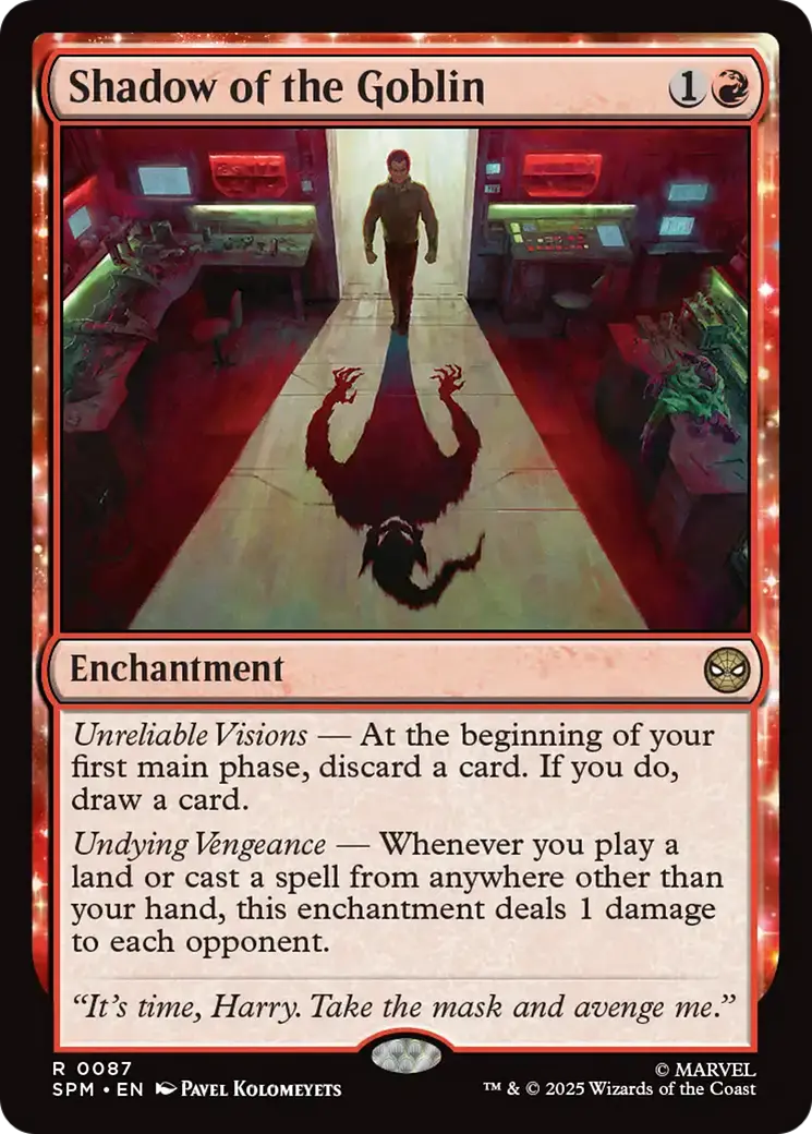 Shadow Of The Goblin [Marvel's Spider-Man] 1