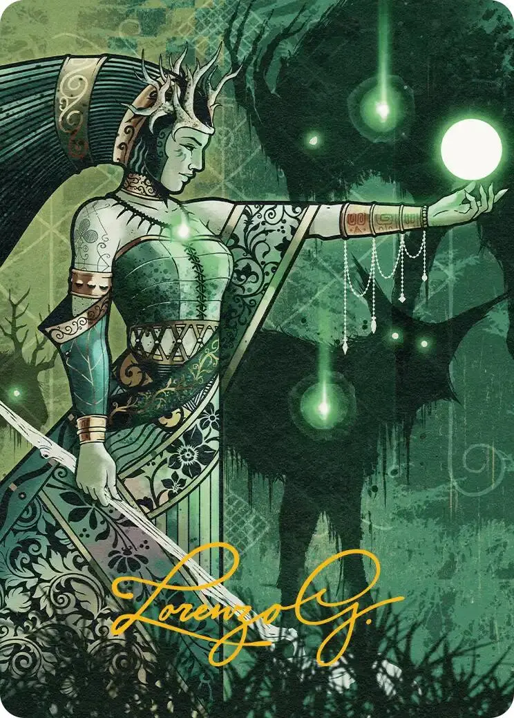 Shamanic Revelation Art Card (Gold-Stamped Signature) [Secrets Of Strixhaven Art Series] 1