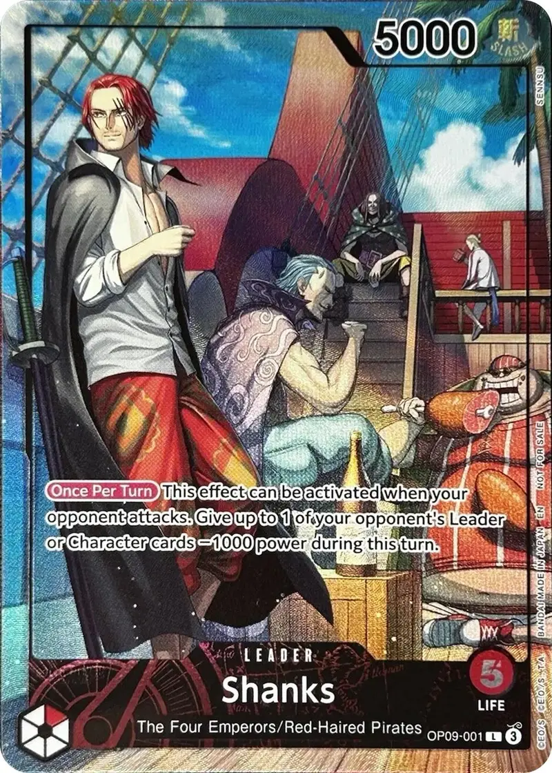 Shanks (2025 Psa Magazine Promo) [One Piece Promotion Cards] 1