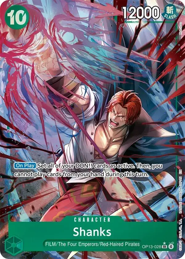 Shanks (Alternate Art) [Carrying On His Will] 1